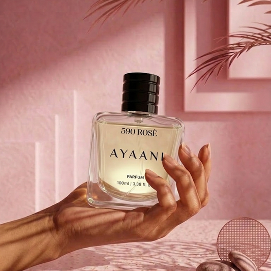 AYAANI 590 Rosè Parfum – Long Lasting Luxury Perfume for Men & Women | 100ml