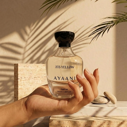 AYAANI 375 Yellow Parfum – Long Lasting Luxury Perfume for Men & Women | 100ml