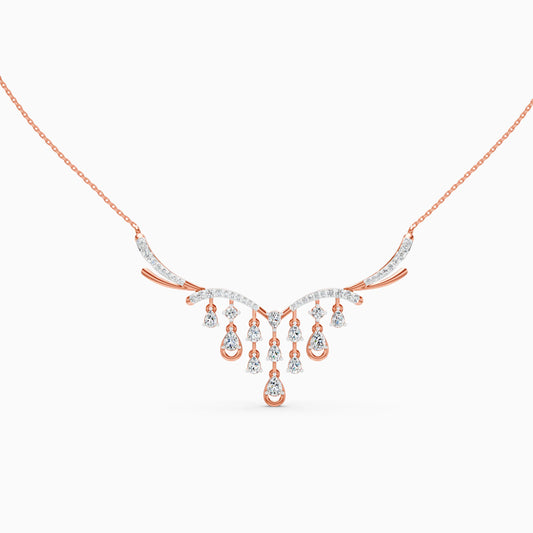 Pear Drop Vine Necklace