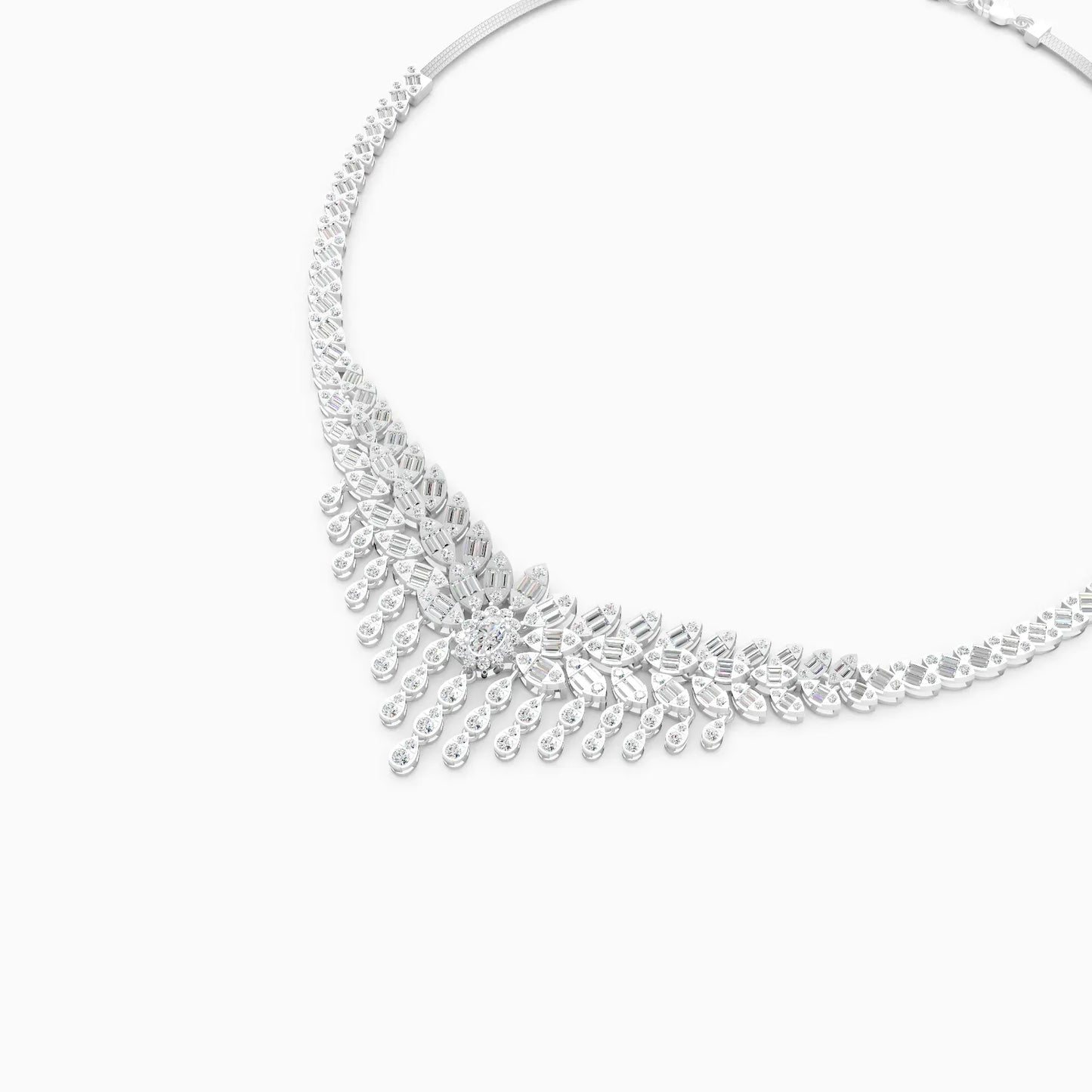 Lab Grown Diamond Heavy Necklace