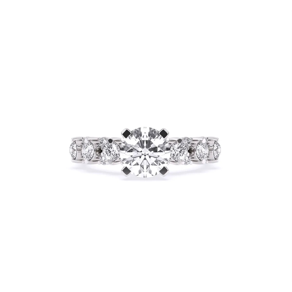 Stunning Sparkle & Timeless Cluster Ring