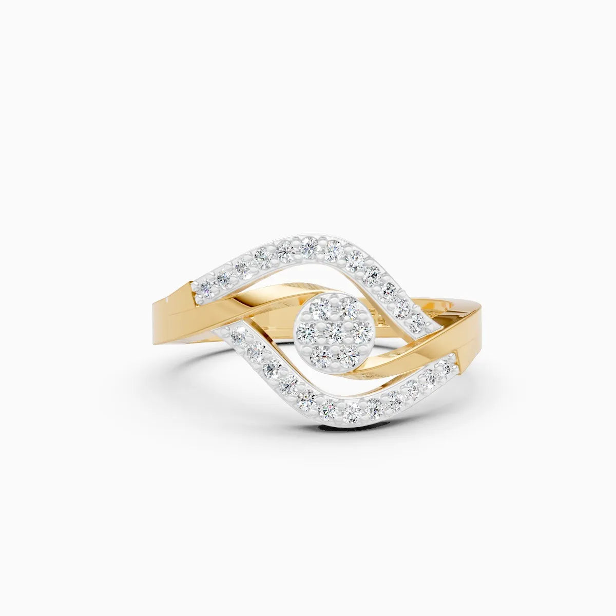 Mordern Style Lab Diamond Ladies Ring