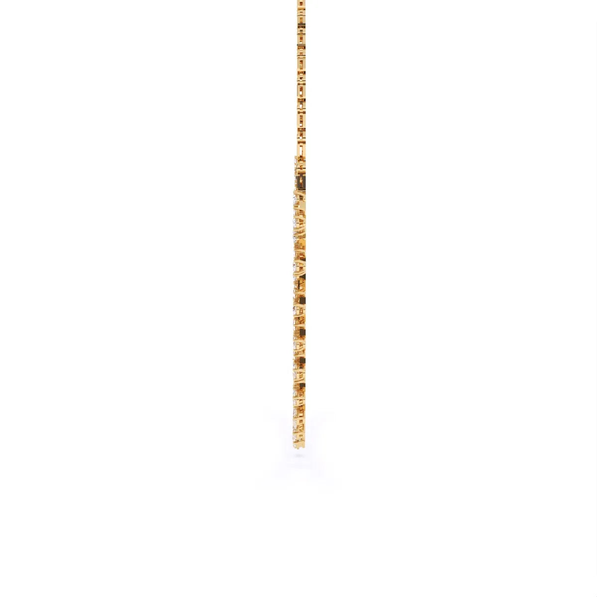 Multi Stone Solitaire Lab Grown Diamond Necklace