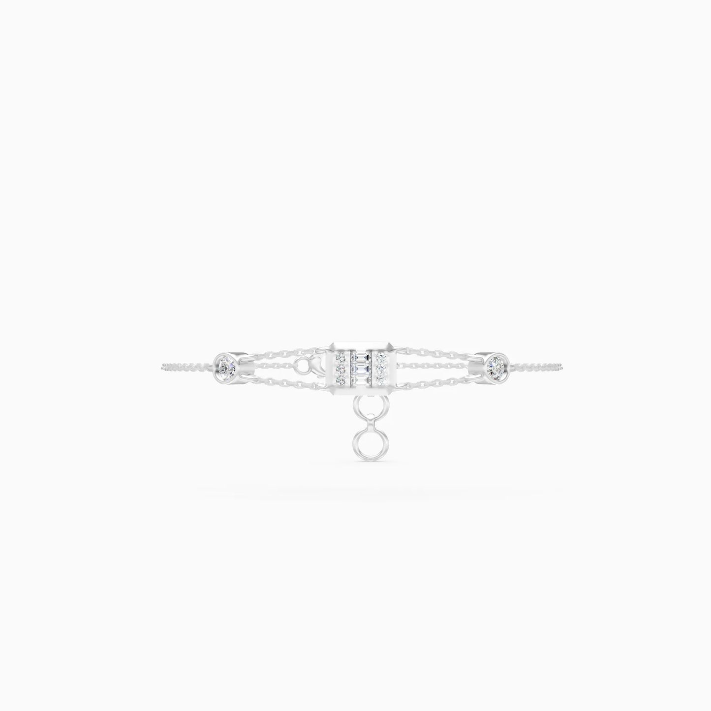 Minimal Luxe Bar Lab Grown Diamond Bracelet