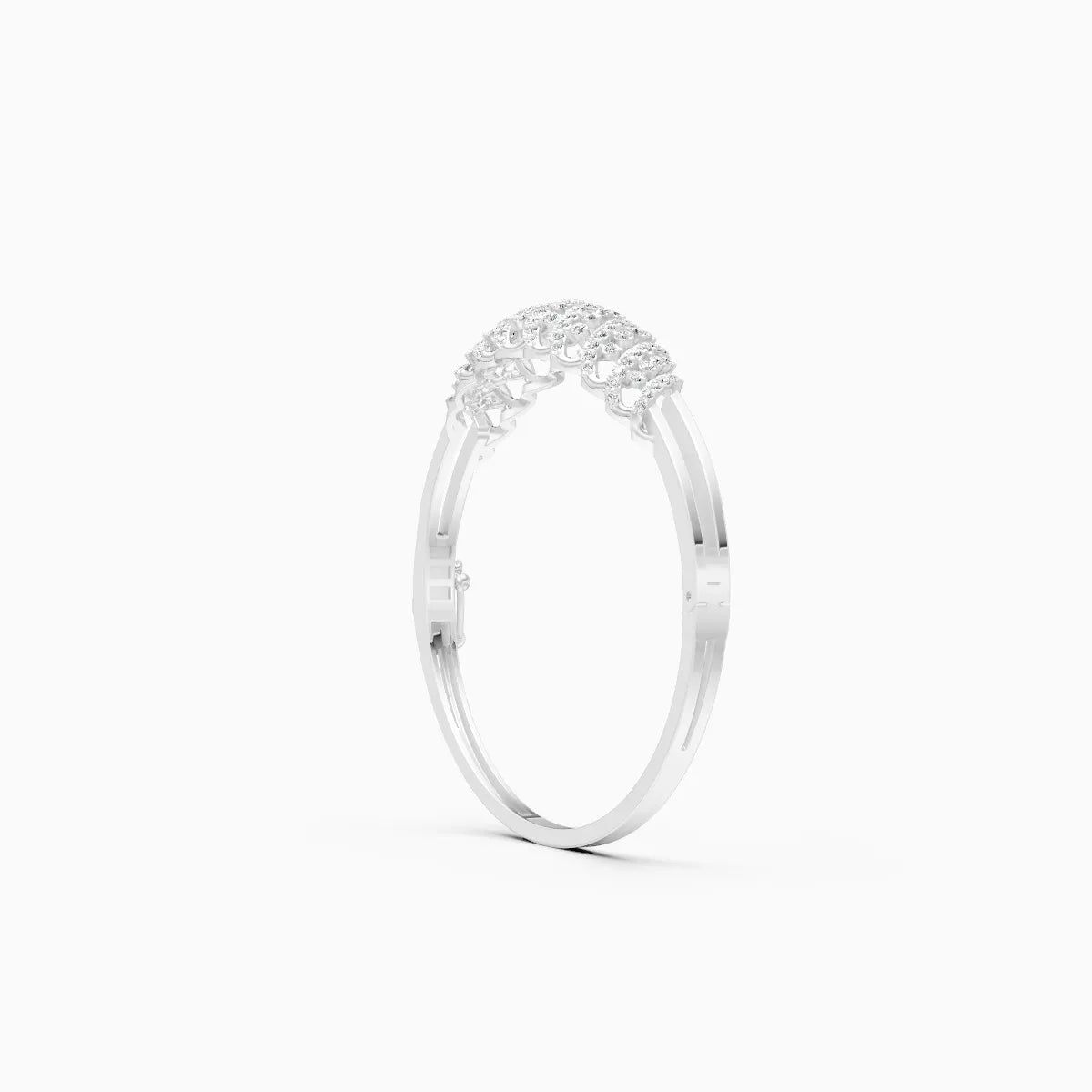 Boundless Curve Lab Grown Diamond Bracelet