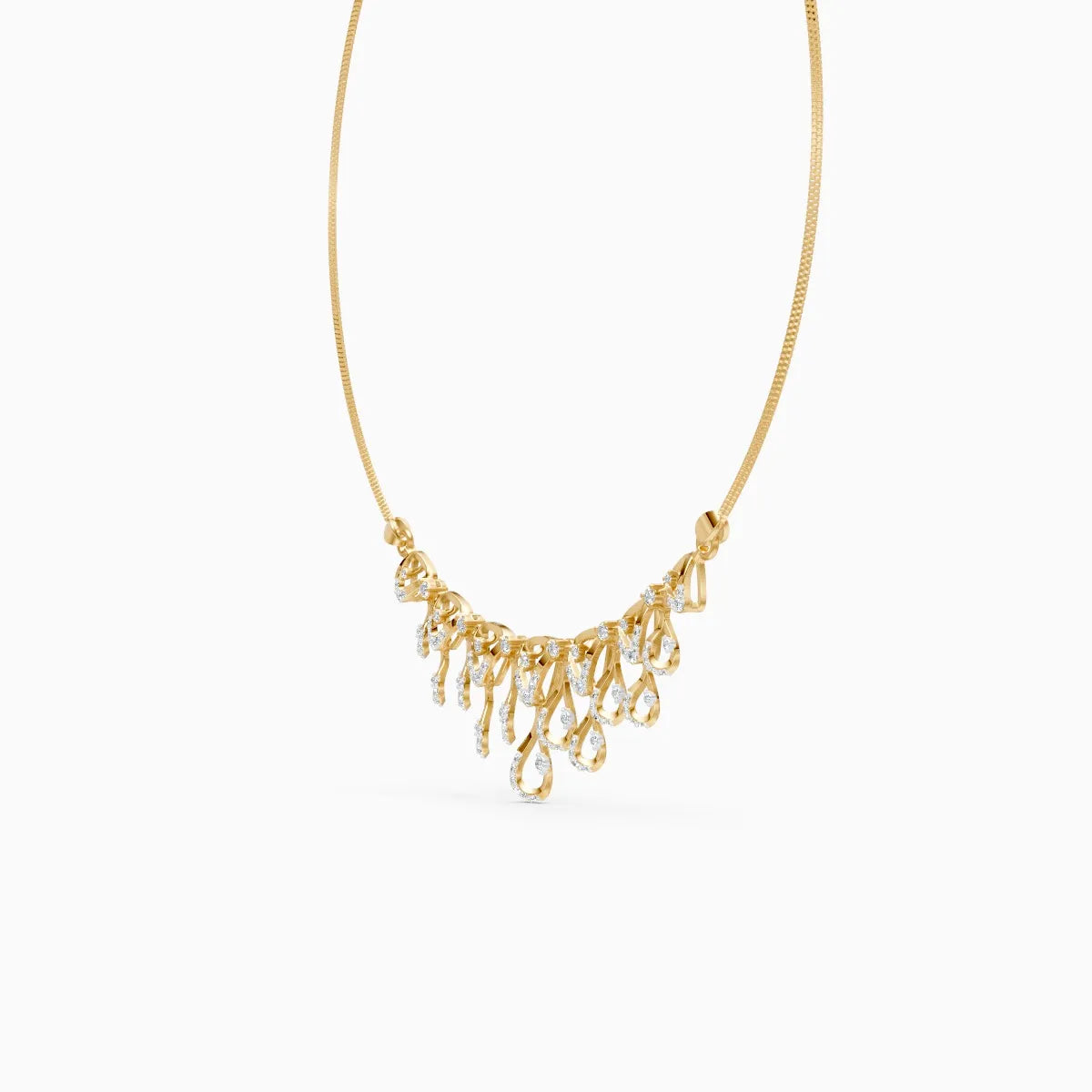 Dewline Lab Grown Diamond Necklace