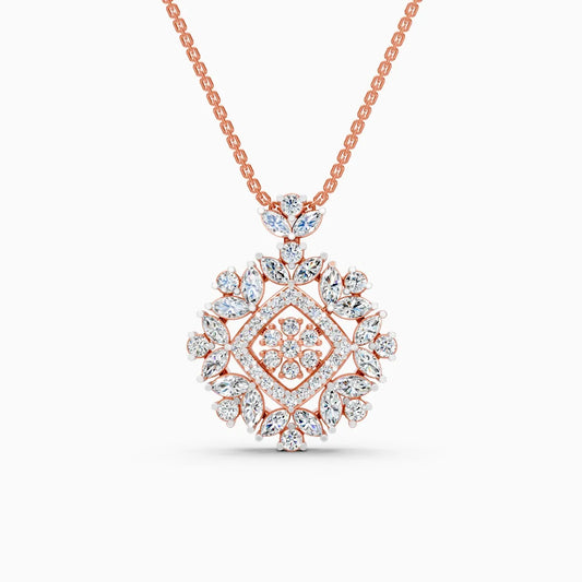Elegant Classic Lab Grown Diamond Necklace