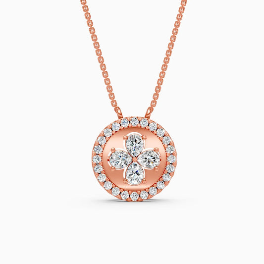 PetalBloom Lab Grown Diamond Pendant