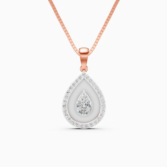 Twinkle Drop Lab Grown Diamond Pendant