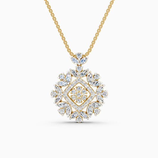 Elegant Classic Lab Grown Diamond Necklace