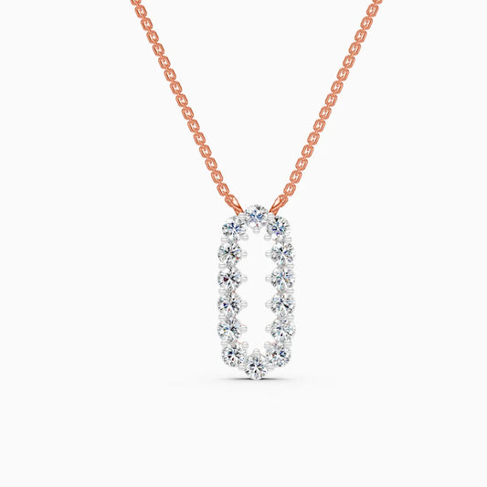 Glow Frame Lab Grown Diamond Pendant