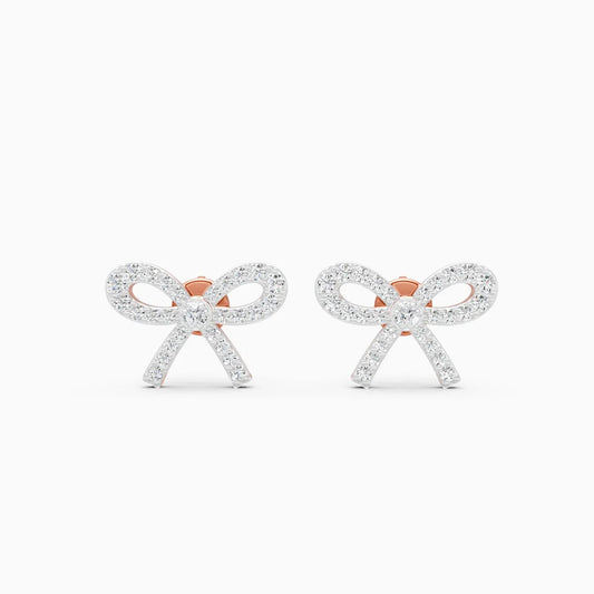 Elegant Diamond Bow Knot Tops
