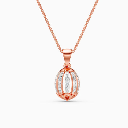 Artistic Ball Diamond Daily Wear Pendant