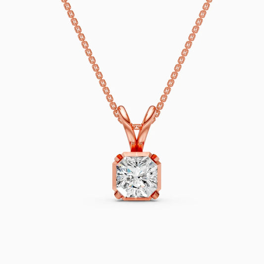 Aurora Radiant Diamond Pendant