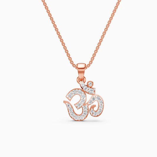 The Om Lab Grown Diamond Pendant