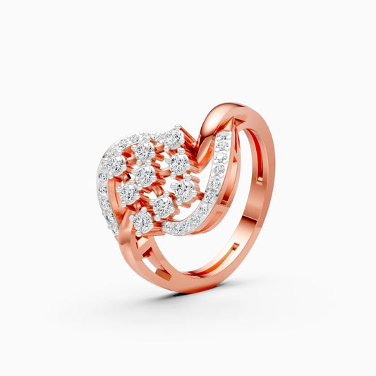 Classy Radiance Cluster Diamond Ring