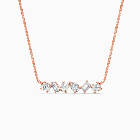 Multi-Shape Lab Grown Diamond Pendant