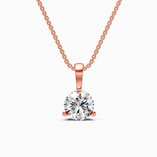 Pure Glow Solitaire Pendant