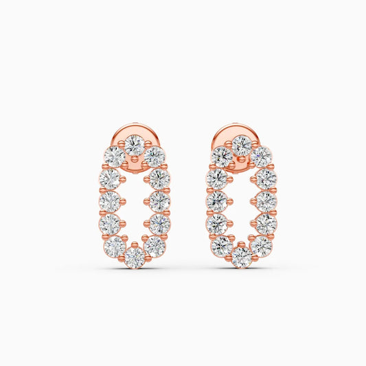 Grace Loop Lab Grown Diamond Earrings