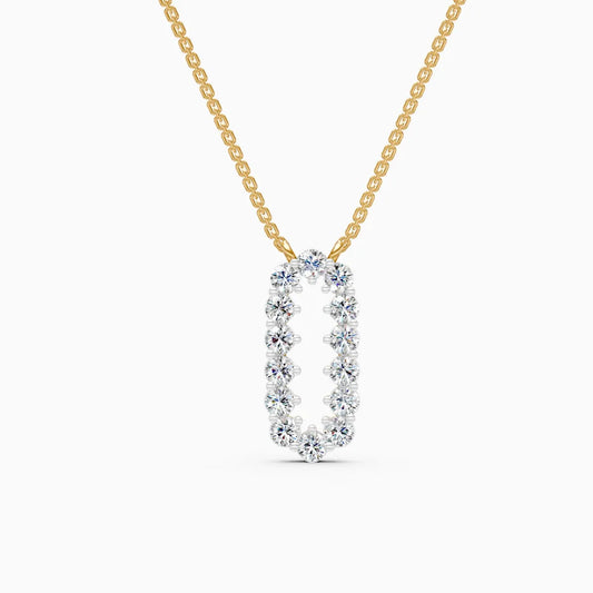 Glow Frame Lab Grown Diamond Pendant