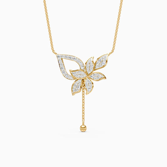 Petal Grace Lab Grown Diamond Pendant