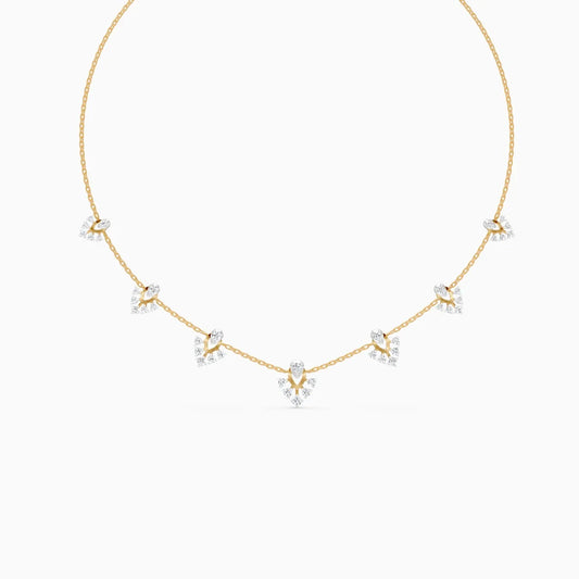 Glint Edge Lab Grown Diamond Necklace