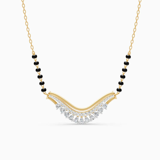 VeraCurve Lab Grown Diamond Mangalsutra