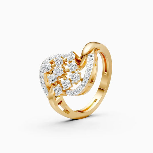 Classy Radiance Cluster Diamond Ring