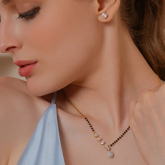 Eternal Bloom Lab Grown Diamond Mangalsutra