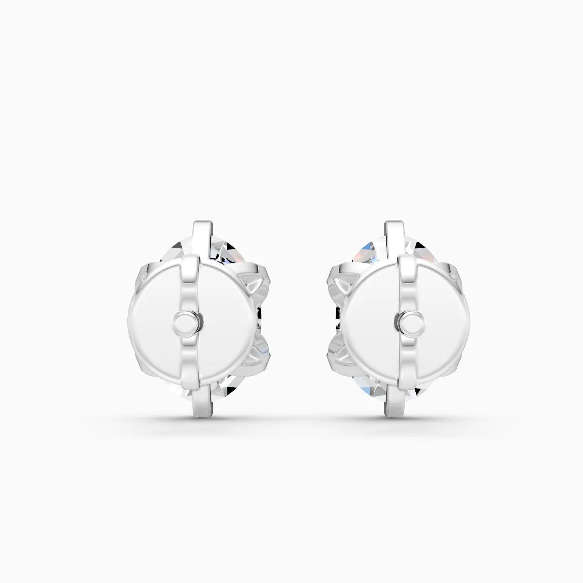 Celeste Oval Diamond Studs