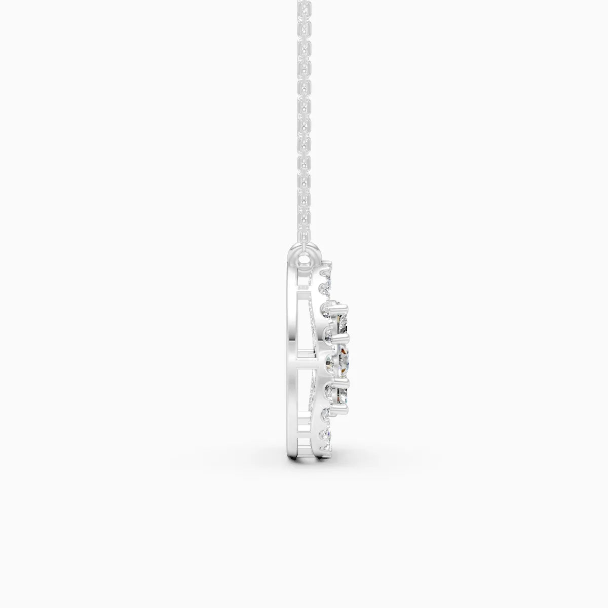 PetalBloom Lab Grown Diamond Pendant