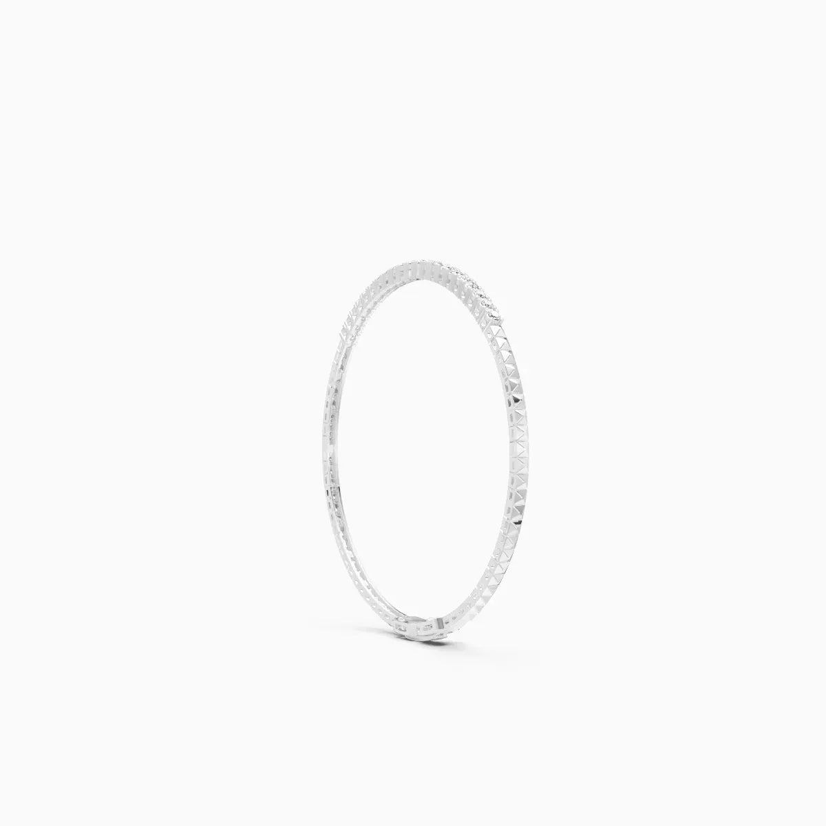Tennis Lab Grown Diamond Gold Bracelet