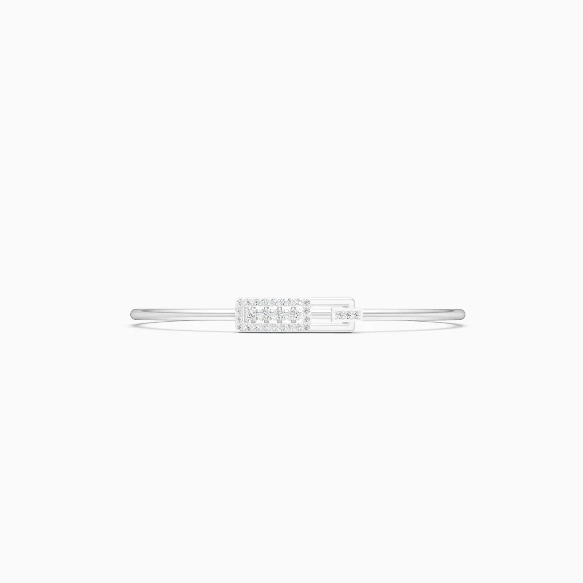 Classic Lab Grown Diamond Gold Bracelet