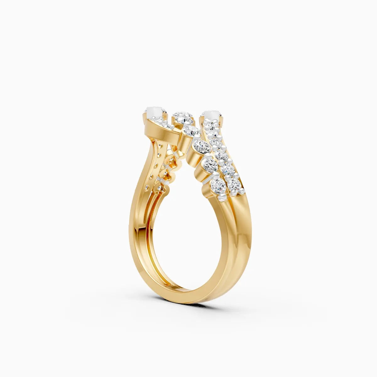 Ripple Shine Lab Grown Diamond Ring