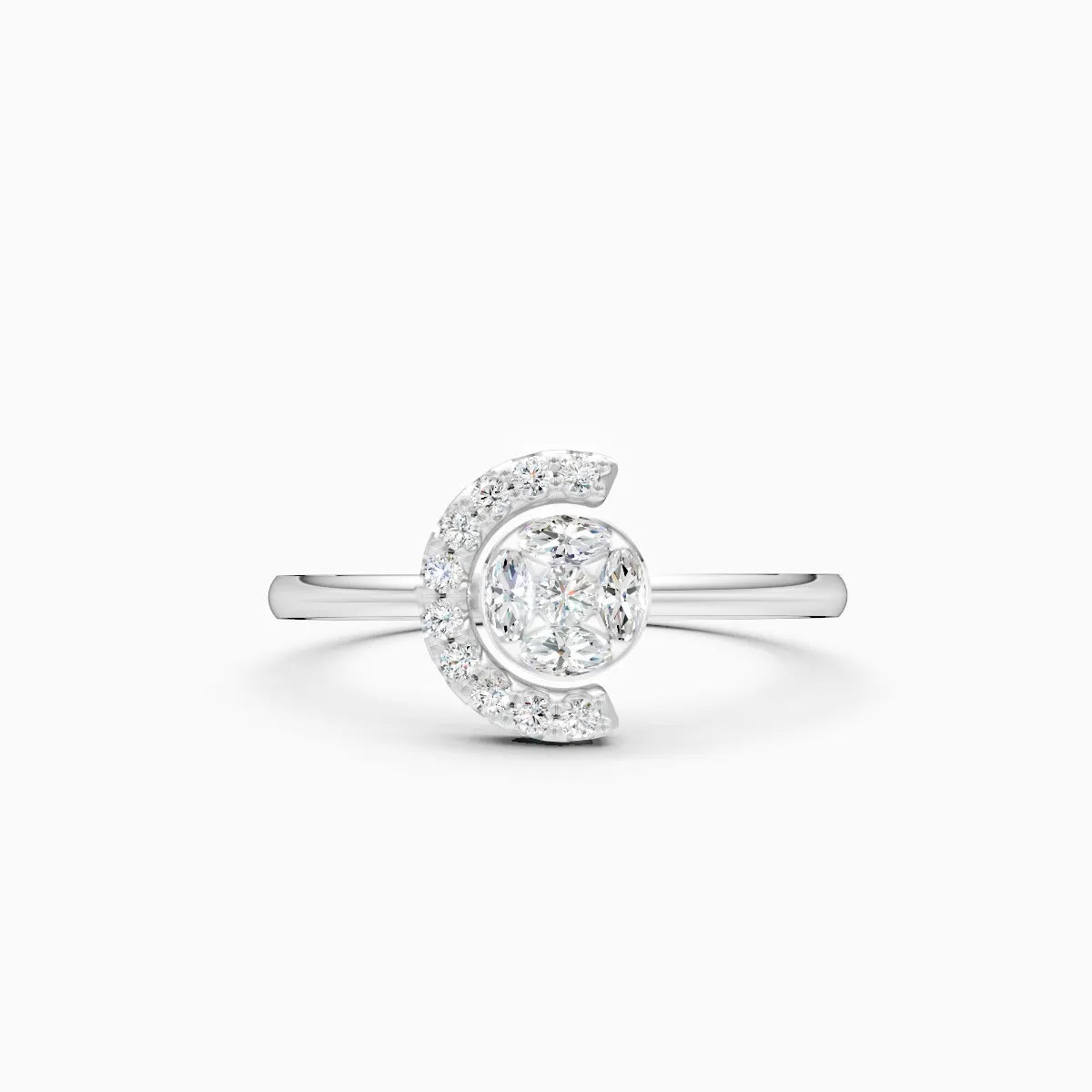 Signature Cluster Shine Diamond Ring