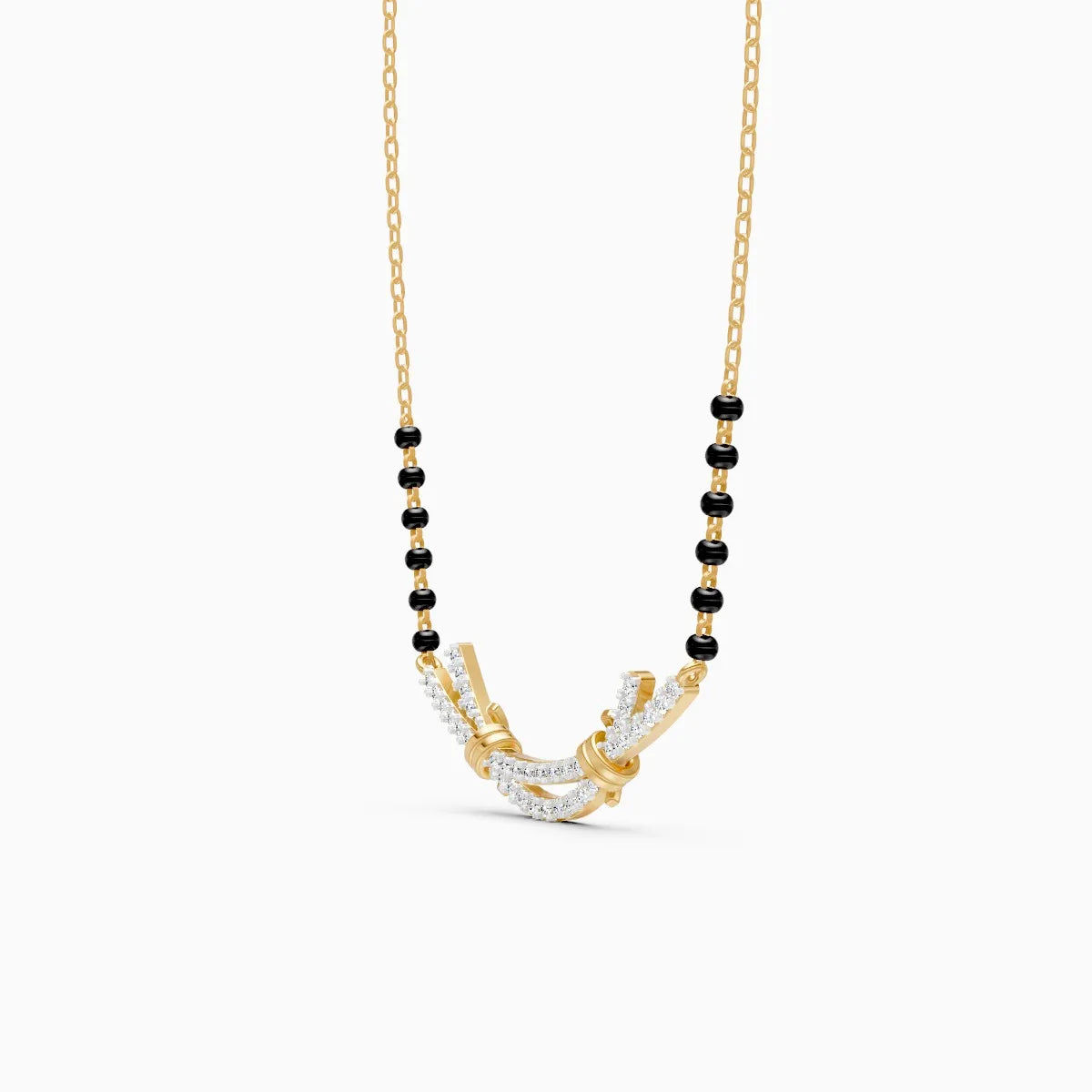 Whisper Knot Lab Grown Diamond Mangalsutra