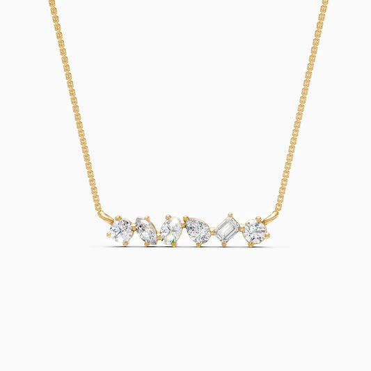 Multi-Shape Lab Grown Diamond Pendant