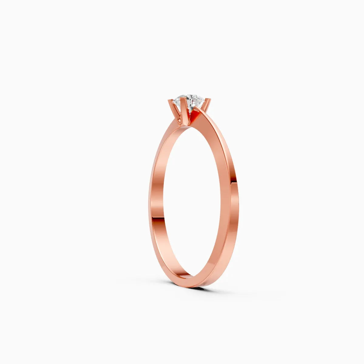 Classic Round Solitaire Ring