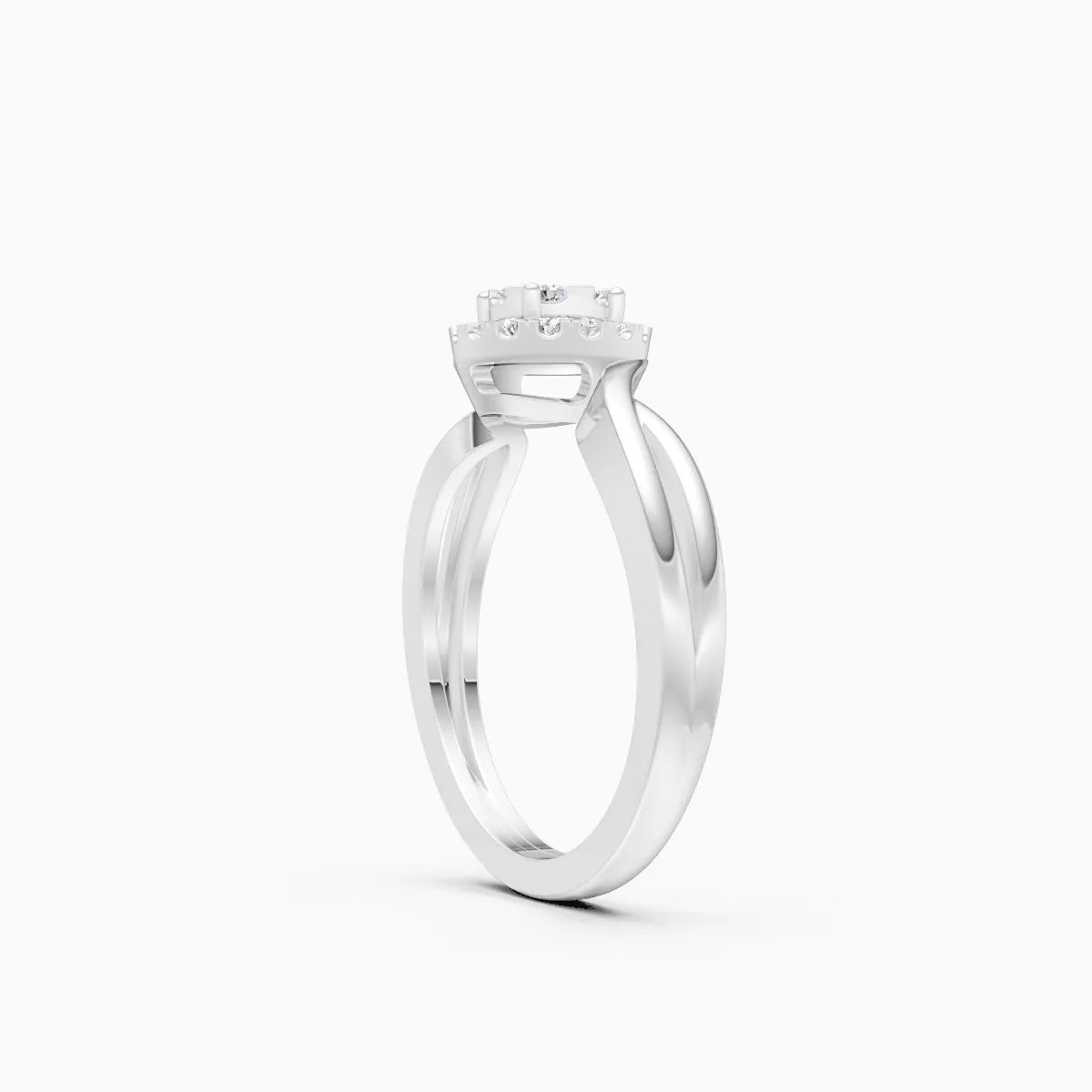 Eternal Twisted Lab Grown Diamond Ring
