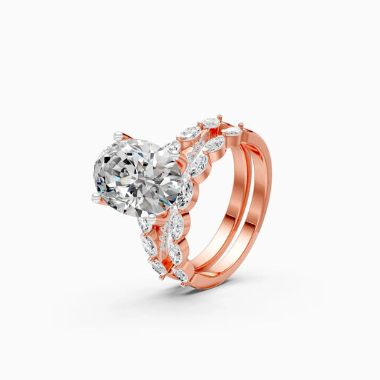 Royal Oval Cut Diamond Engagement Ring