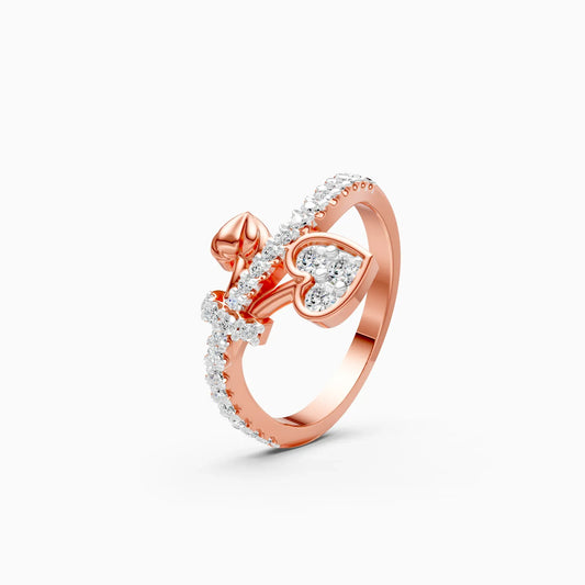 Eternal Bond Heart Diamond Ring