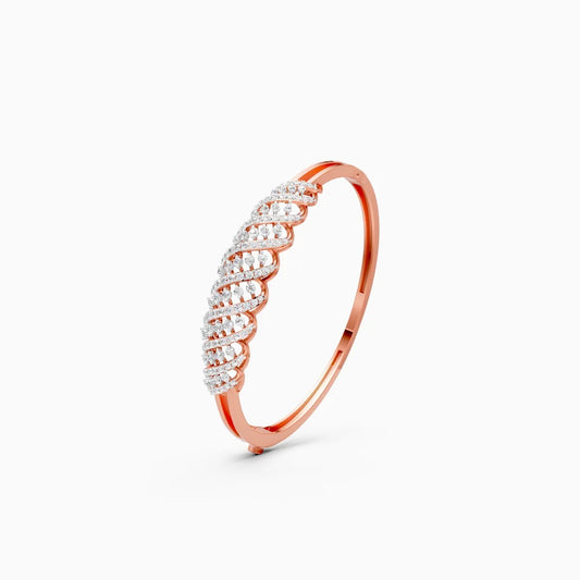 Boundless Curve Lab Grown Diamond Bracelet