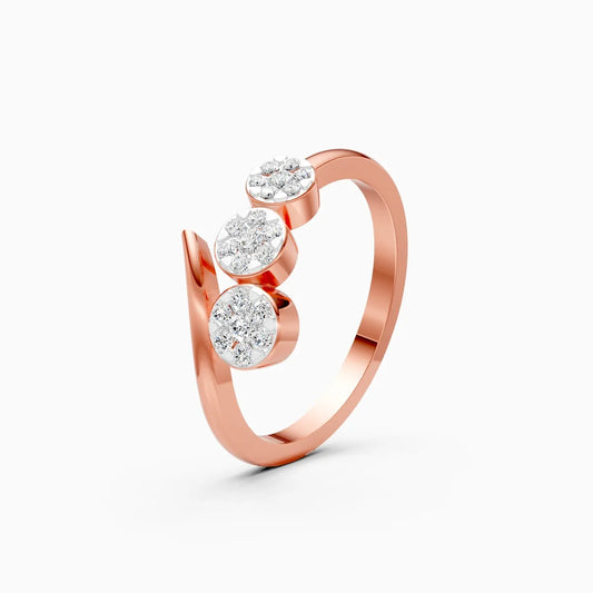 Minimal Grace Mini Style Diamond Ring