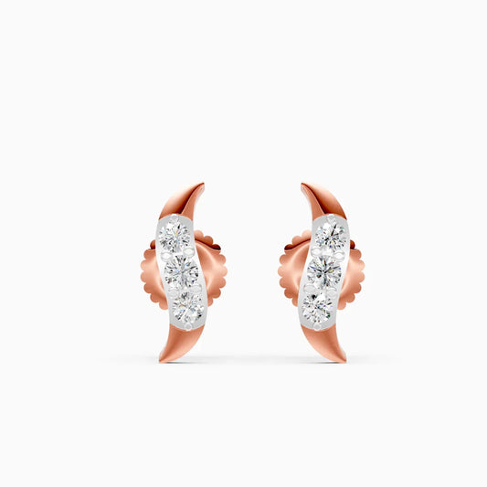 Crescent Wave Studs