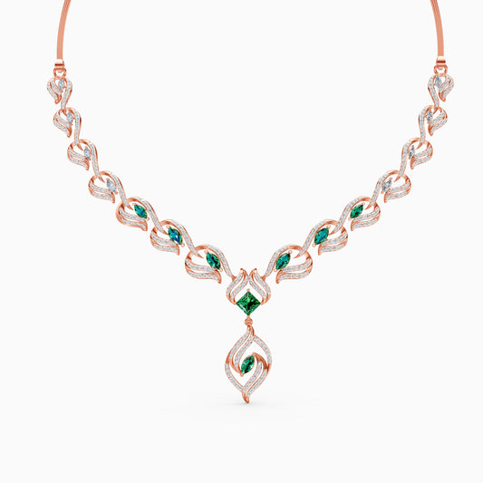 Forever Curve Lab Grown Diamond Necklace