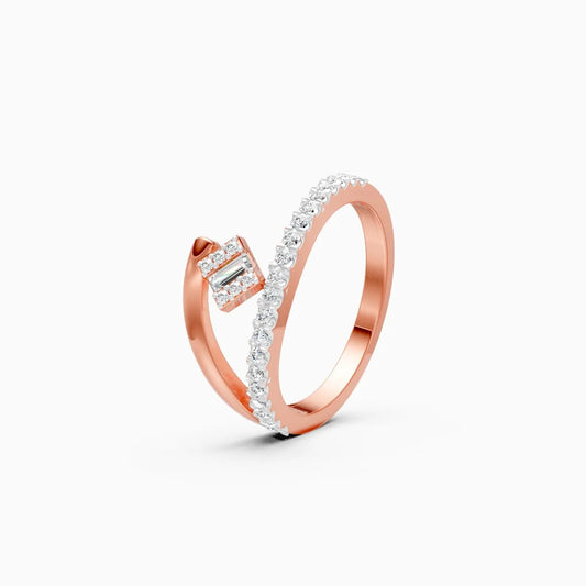 Twin Flow Diamond Cluster Ring