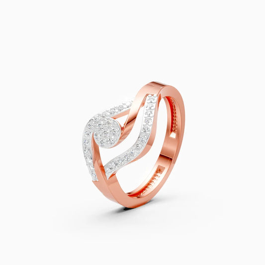 Mordern Style Lab Diamond Ladies Ring