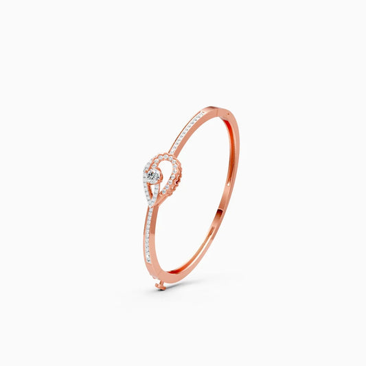 Pure Love Knot Lab-Grown Diamond Bracelet