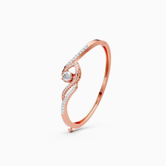 Divine Curl Lab-Grown Diamond Kada