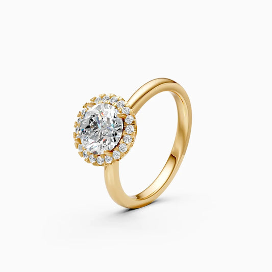 Darling Halo Spark Diamond Ring